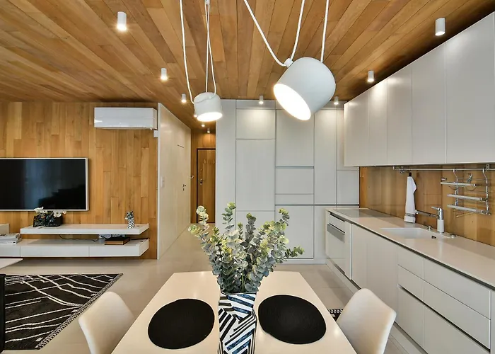 Seaview Flat With Pool & Parking Apartamento